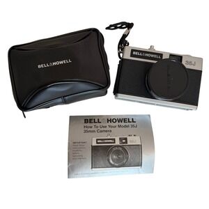 Bell & Howell 35J 35mm Film Camera Vintage Point and Shoot with Case and Box